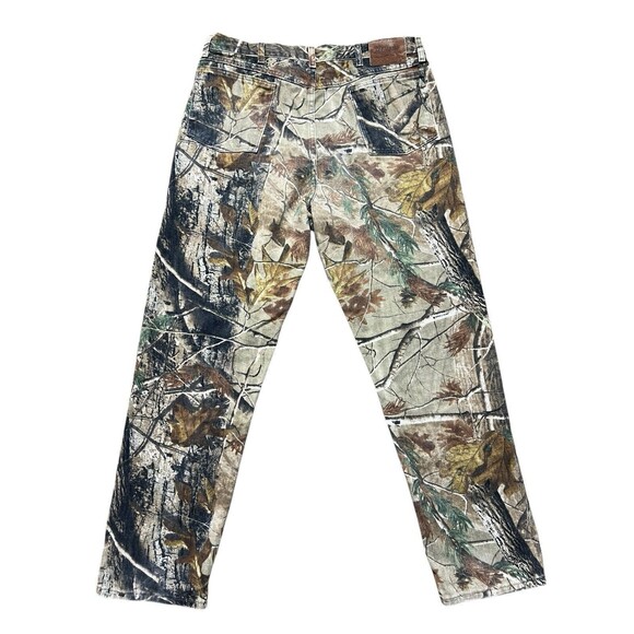 Wrangler Pro Gear Pants Mens 38x34 Realtree Hardwoods Camo Upland Hunting Chaps - Picture 5 of 11